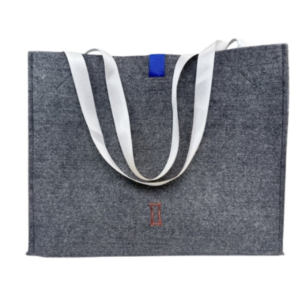 Kit and Ace Size Large Boiled Wool Look Polyester Shoulder Tote Bag